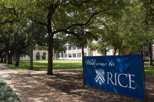 Welcome to Rice University